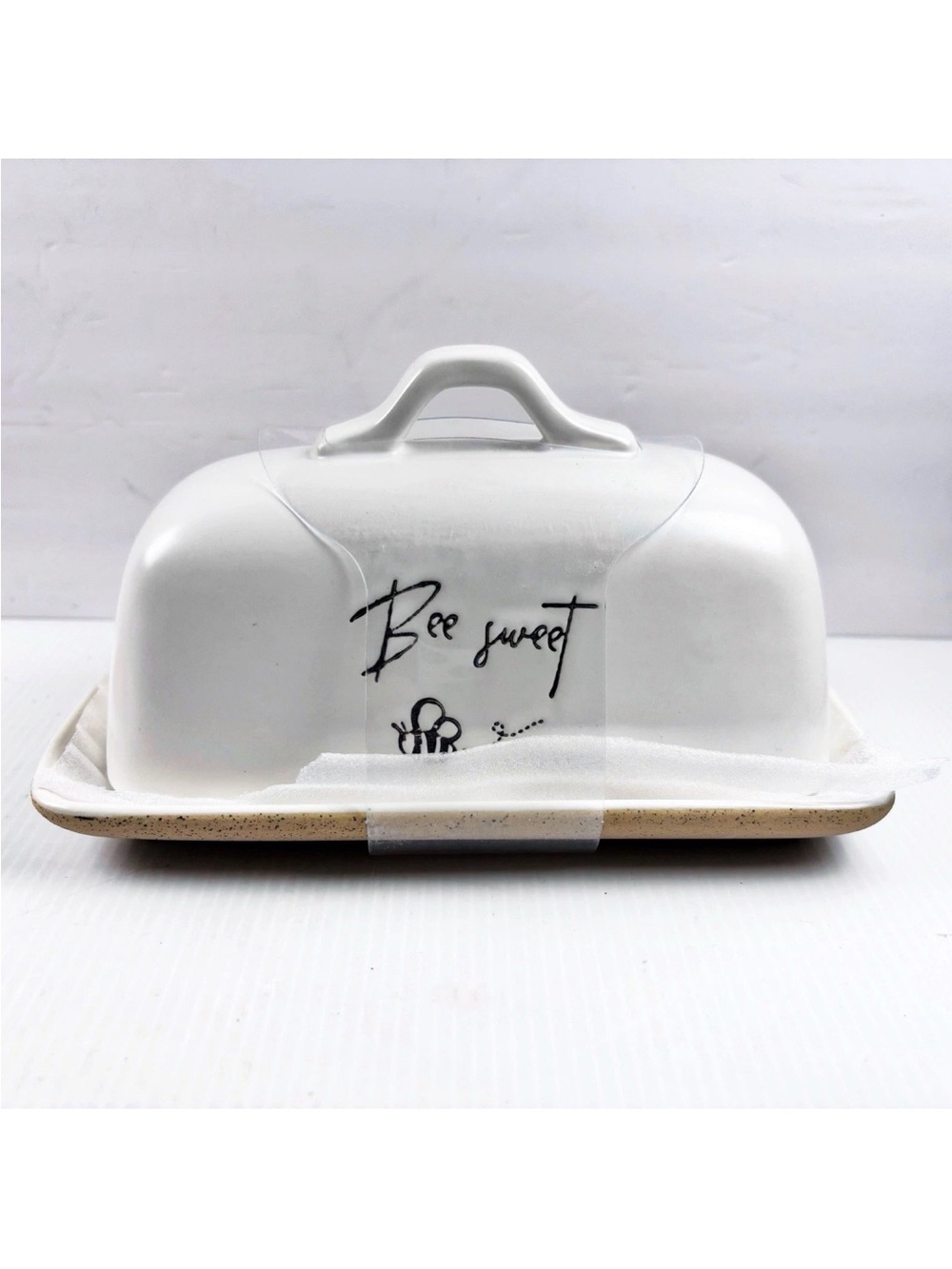 Beehive — "Bee sweet" Design butter dish